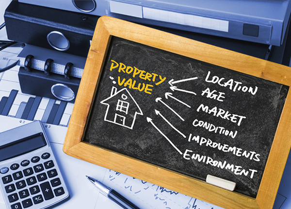 What determines a property's value